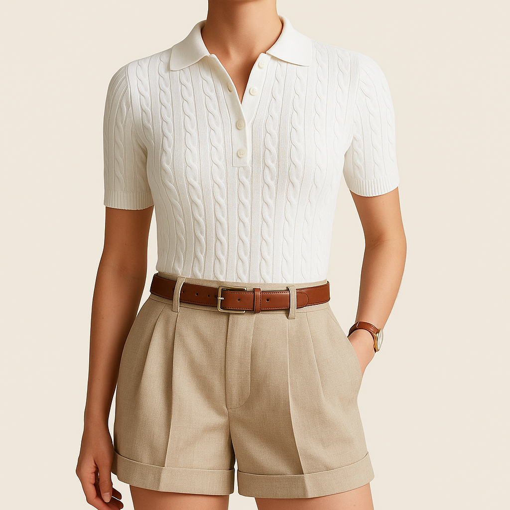 LADY CLUB TRICOT POLO