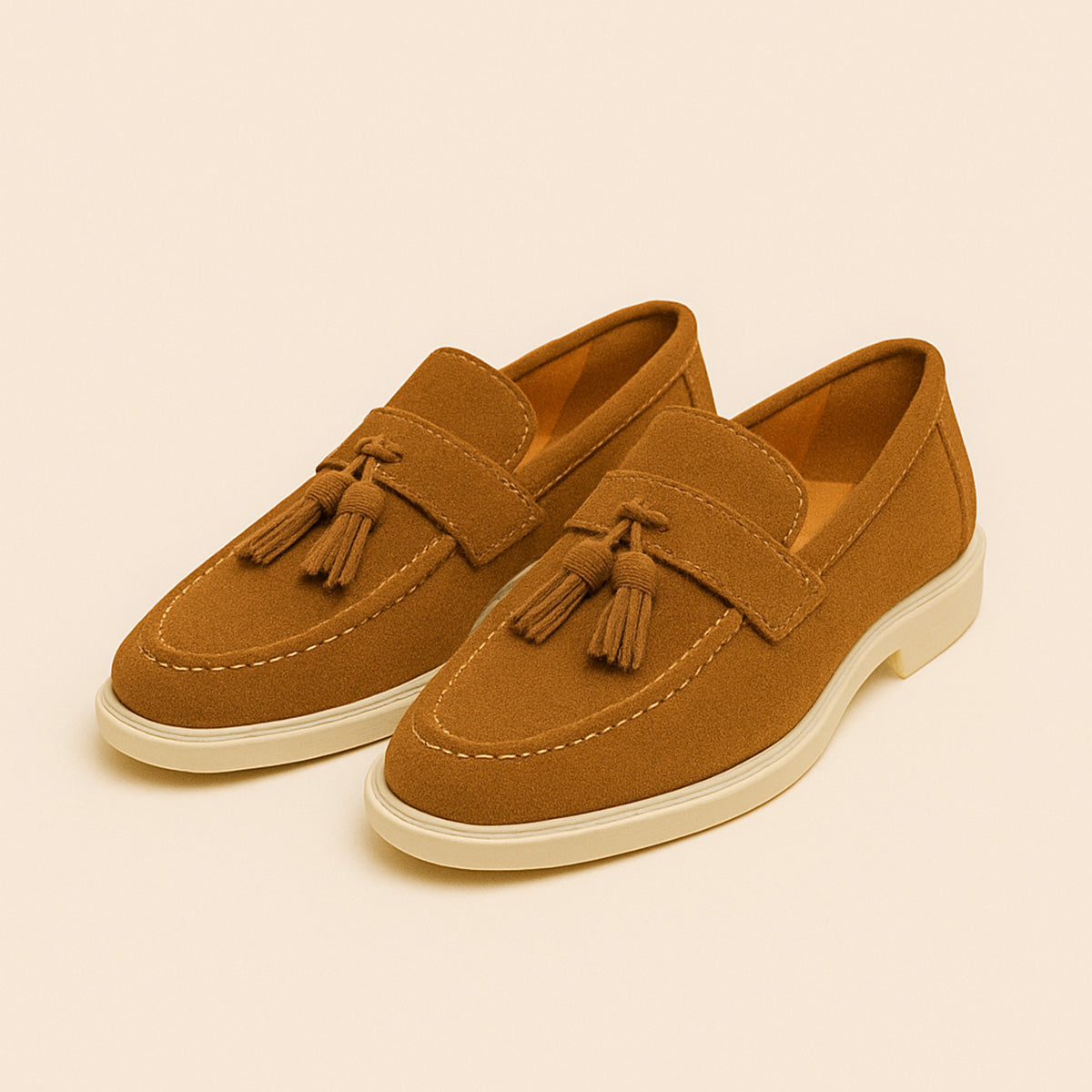 SUEDE LADY CLUB LOAFERS