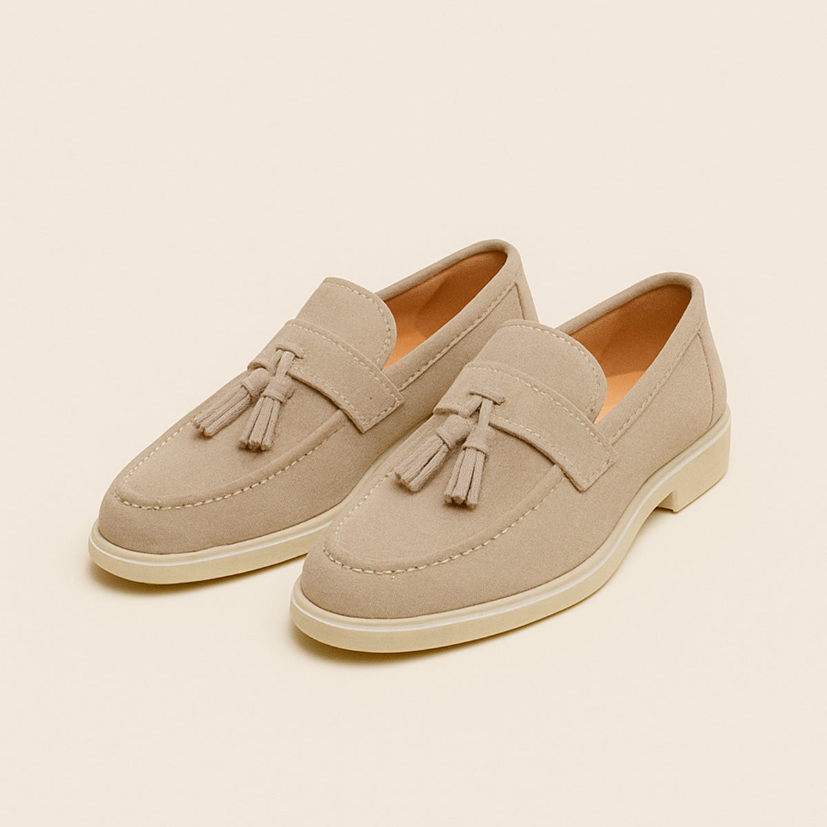 SUEDE LADY CLUB LOAFERS