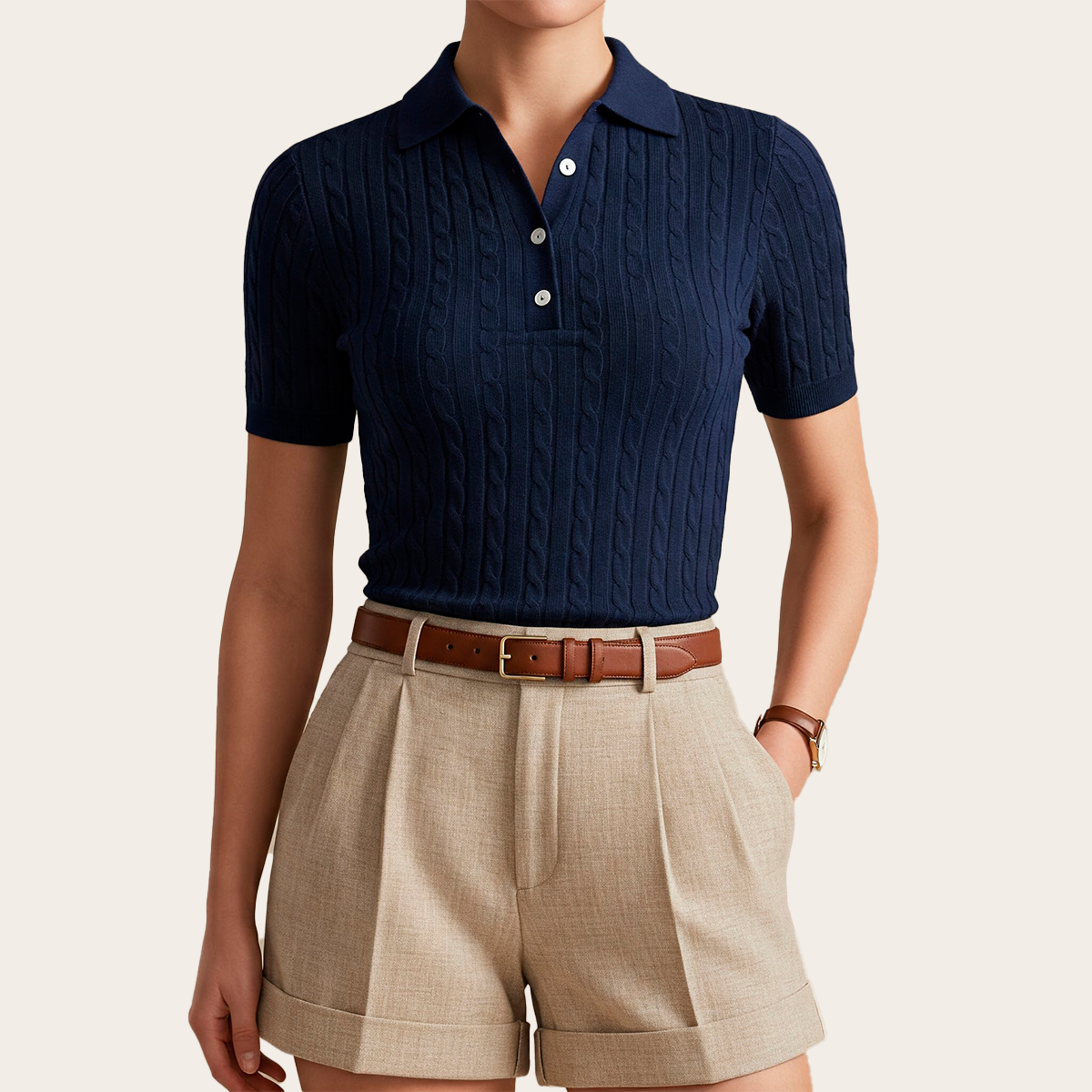 LADY CLUB TRICOT POLO